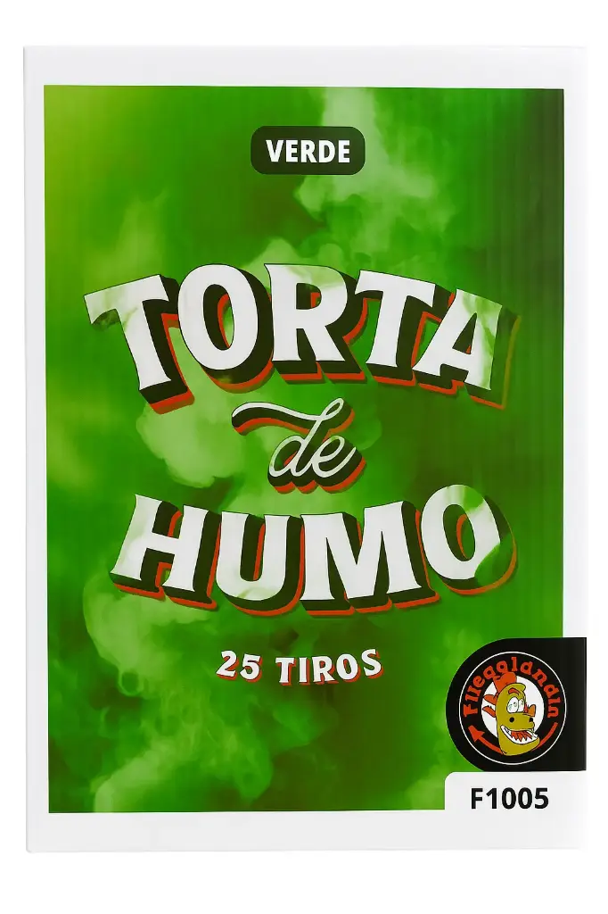 TORTA DE HUMO 25 TIROS 