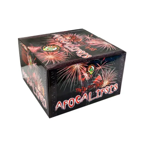 Torta 100 tiros Apocalipsis