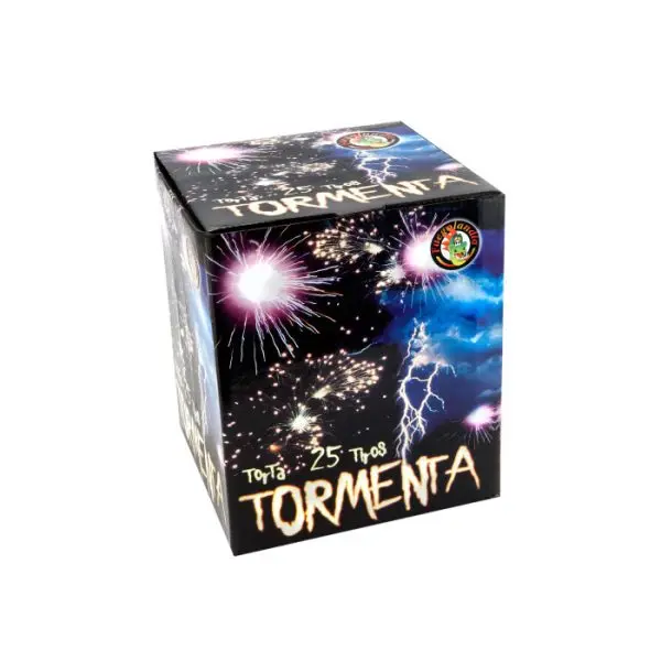 Torta 25 tiros Tormenta