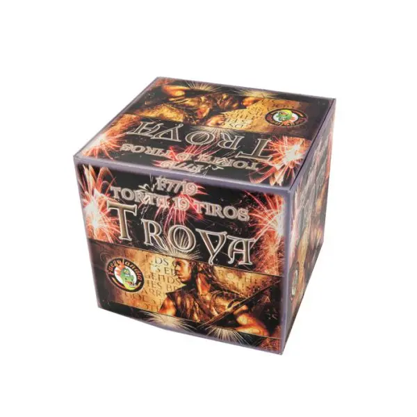 Torta 19 tiros Troya