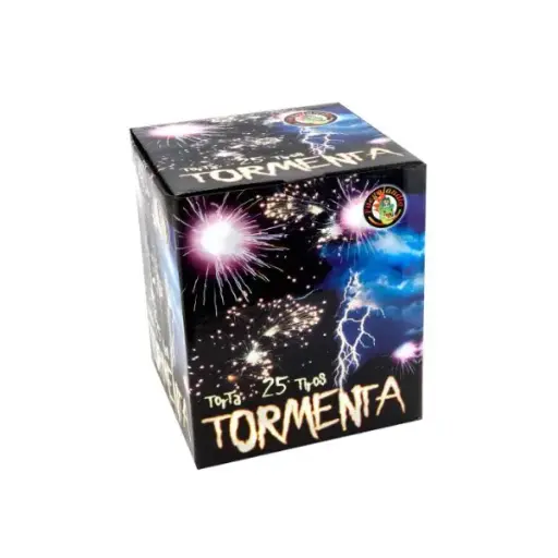 Torta 25 tiros Tormenta