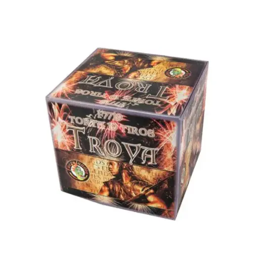 Torta 19 tiros Troya